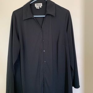 Style & co button down long sleeve shirt